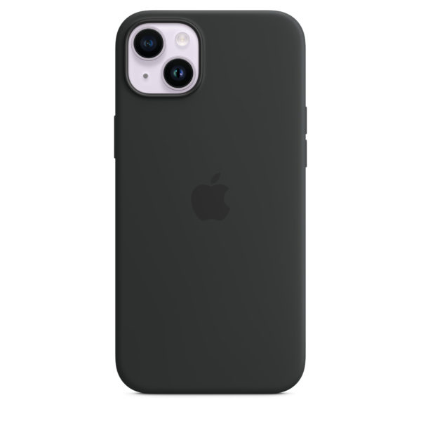 iPhone 14 Silicone Case with MagSafe - Midnight