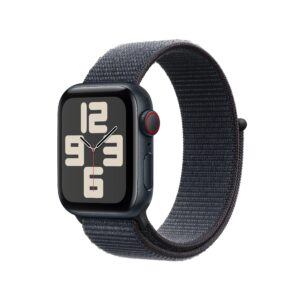 Apple Watch SE Midnight Aluminium Case with Ink Sport Loop