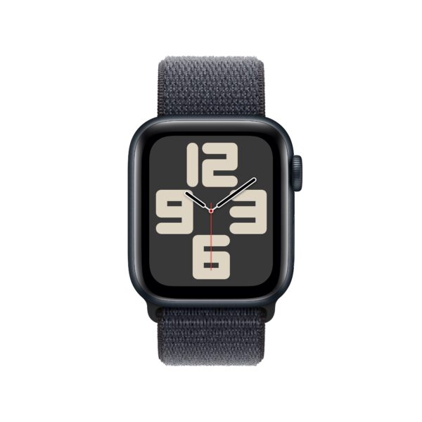 Apple Watch SE Midnight Aluminium Case with Ink Sport Loop